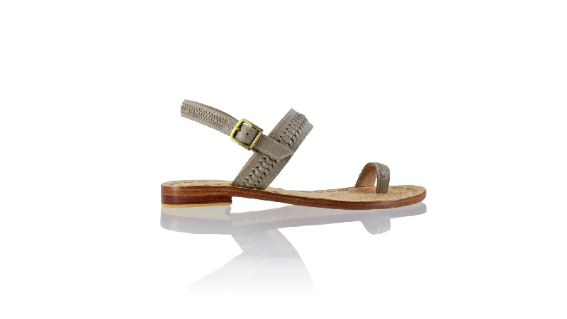 Waterproof men's sandals for water activitiesSigi 20mm Flat - Grey Bkk