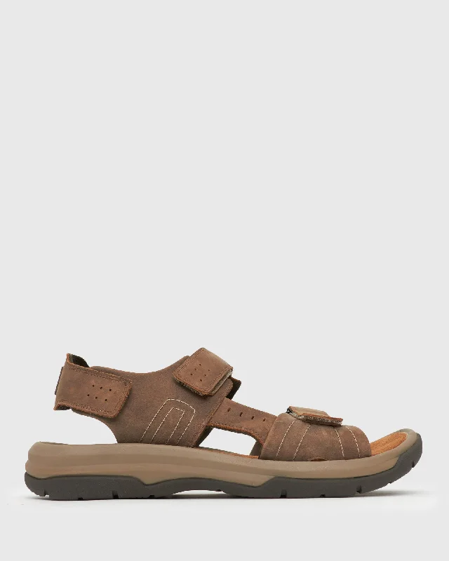 Men's sandals with a removable insole for cleaningMen's sandals with a removable insole for cleaningVAN Leather Comfort Sandals