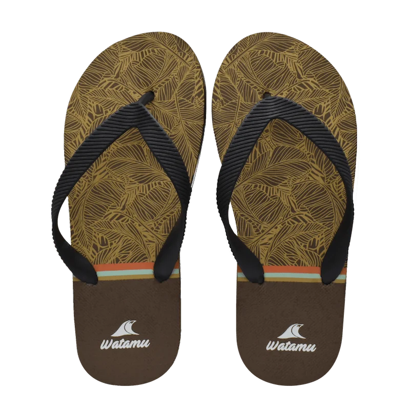 Men's sandals with a stretchy strap for a better fitWatamu Pluma Slippers - Brown
