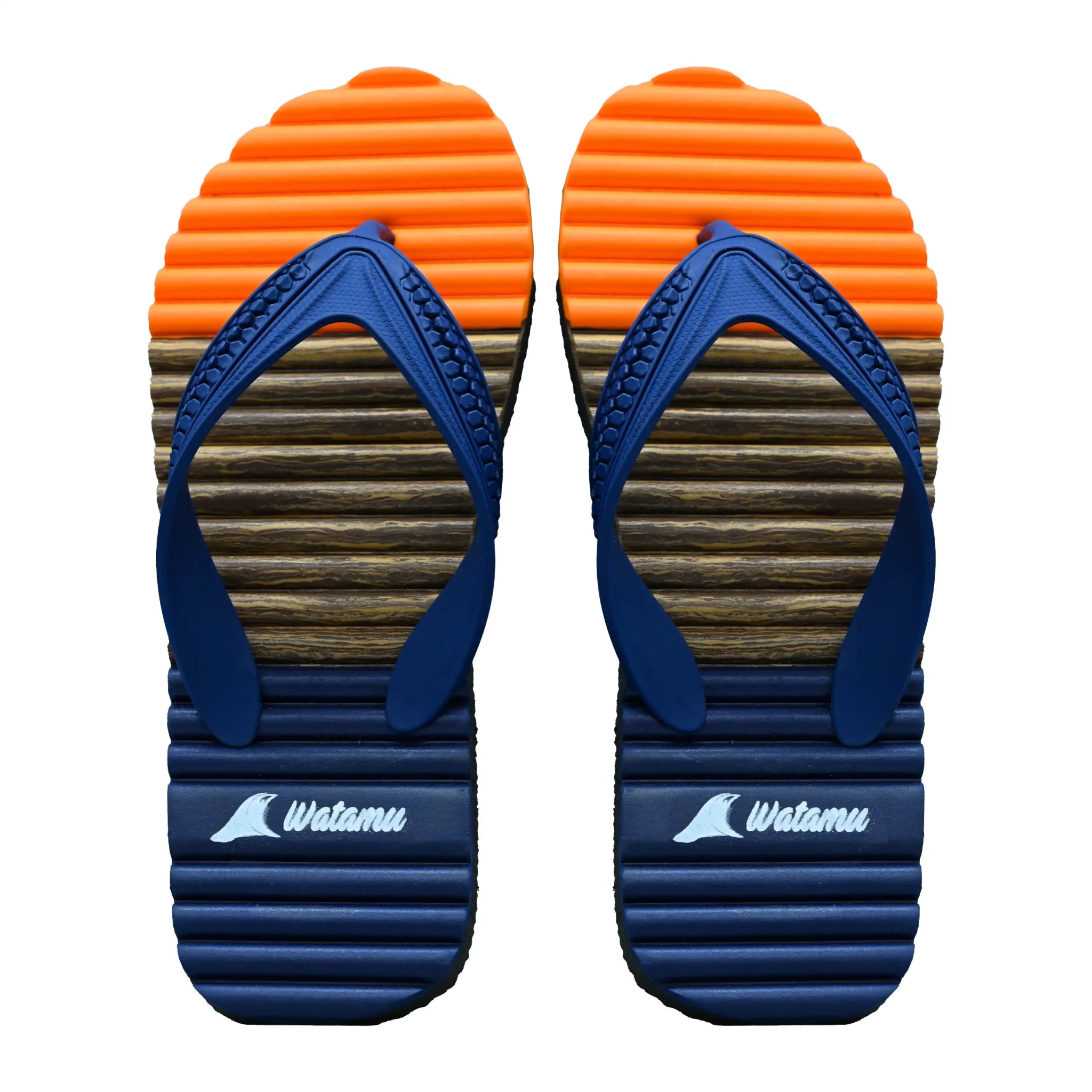 Men's sandals with a rubber sole for tractionWatamu Victory Groove - Orange