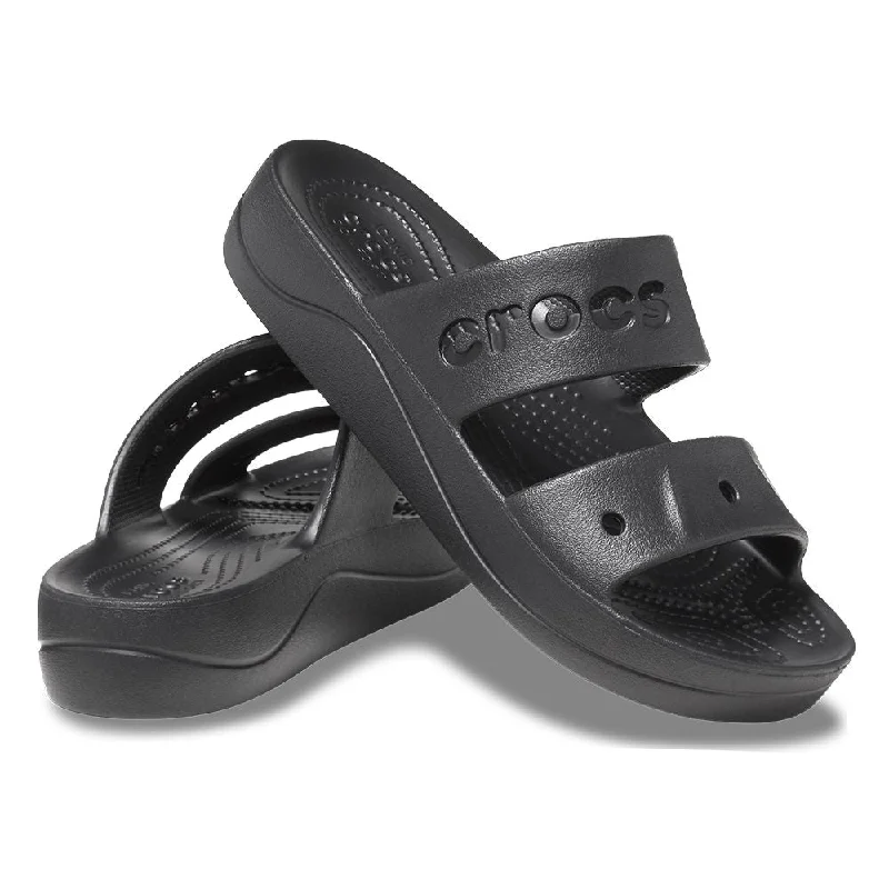 Women's Strappy Gladiator Sandals with Buckle Closures in Tan for a Boho LookWomen's Strappy Gladiator Sandals with Buckle Closures in Tan for a Boho LookCrocs Baya -Platform Sandal - Black