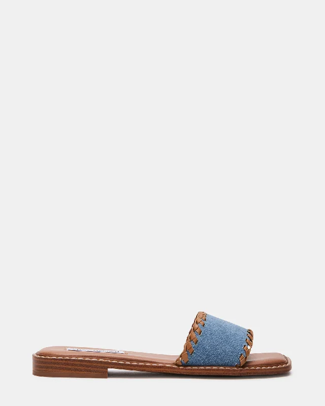 Women's Cork - Soled Espadrille Sandals with a Rope - Trimmed Upper in Navy for a Summer VibeWomen's Cork - Soled Espadrille Sandals with a Rope - Trimmed Upper in Navy for a Summer VibeSERBIA DENIM FABRIC
