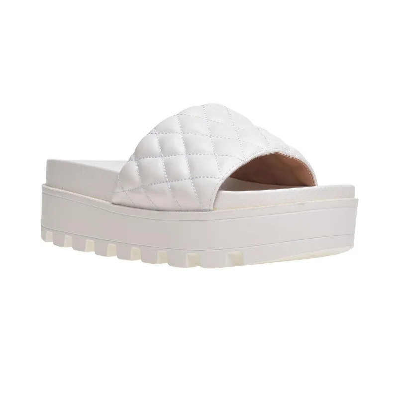 White Quilted