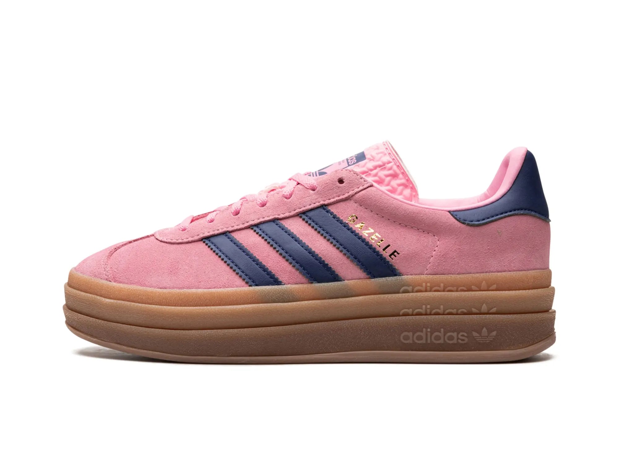 Men's minimalist sneakers with a simple designAdidas Gazelle Bold "Pink Glow Gum"