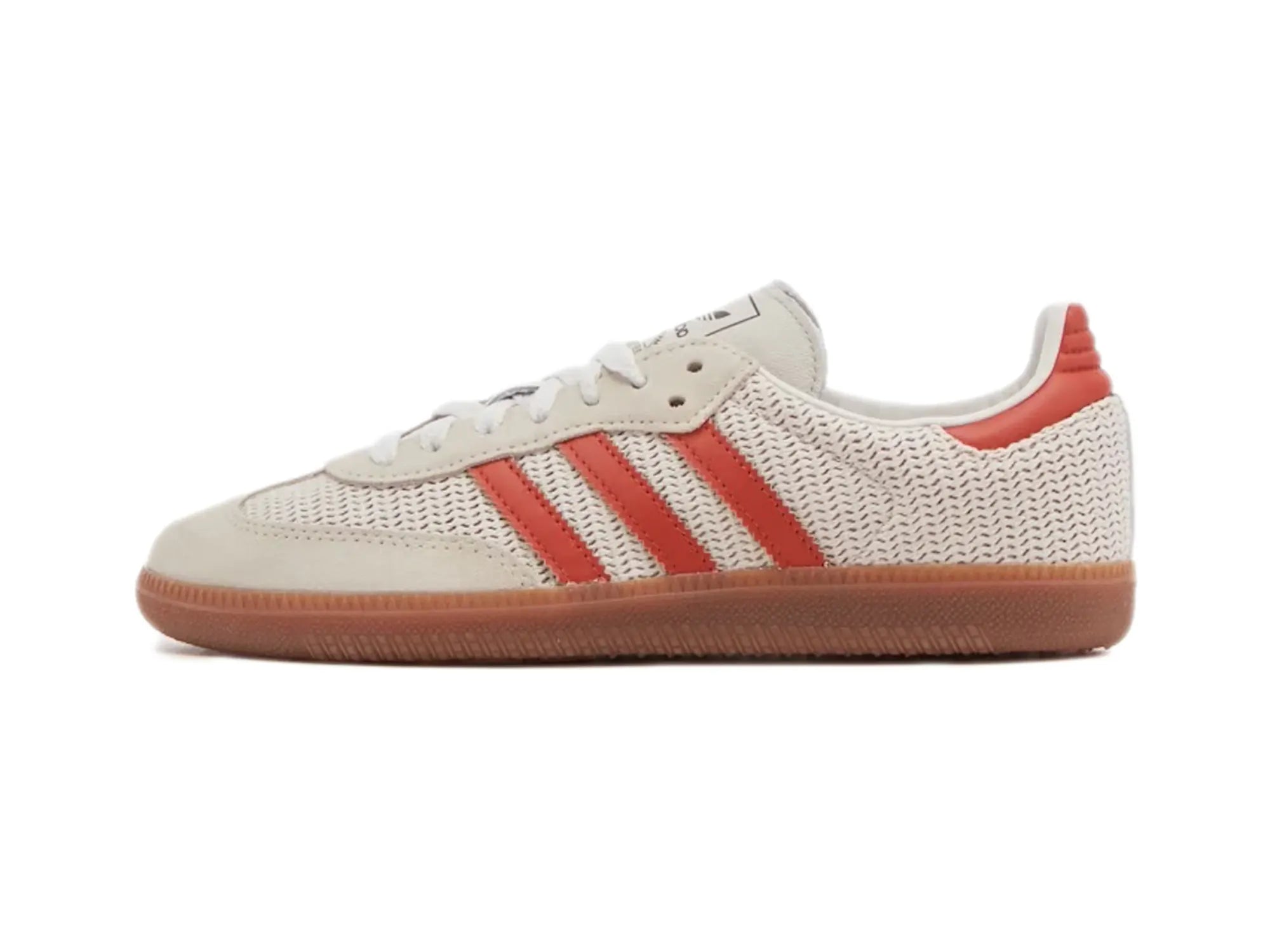 Men's athletic sneakers with a quick - dry liningAdidas Samba OG "Crystal White Preloved Red" Men's athletic sneakers with a quick - dry liningAdidas Samba OG "Crystal White Preloved Red"