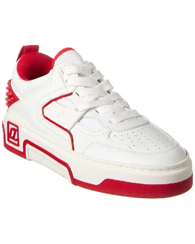 Lace - Up Women's Athletic Sneakers with Shock - Absorbing Midsoles for Intense WorkoutsChristian Louboutin Astroloubi Leather Sneaker