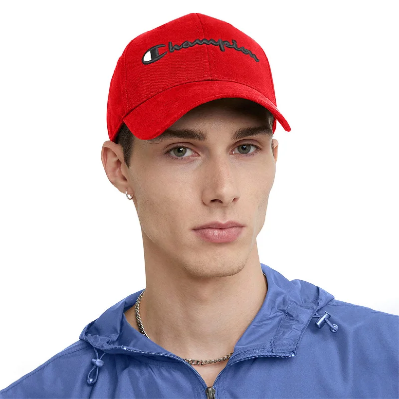 Men's tennis sneakers with a non - slip outsoleChampion Classic Twill Cap Red