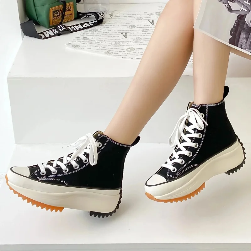 Men's track - and - field sneakers with a spike - compatible soleDenim Canvas Mk24113 Men's track - and - field sneakers with a spike - compatible soleDenim Canvas Mk24113