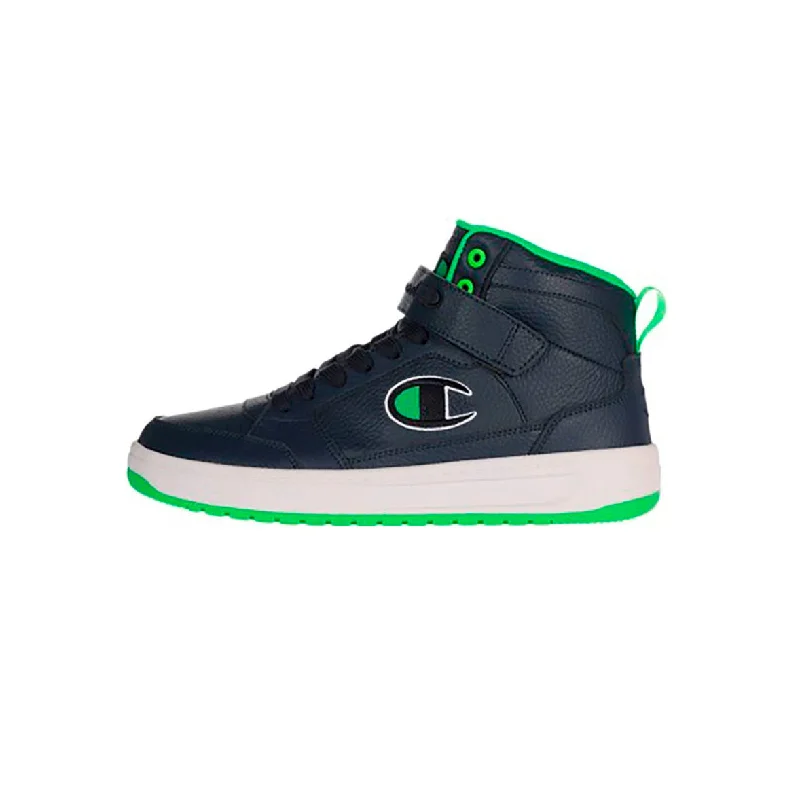 Men's sneakers with a removable insole for easy cleaningChampion Drome Hi Navy