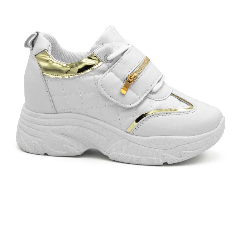Men's leather - and - mesh combination sneakers for style and functionF62 chunky sole Men's leather - and - mesh combination sneakers for style and functionF62 chunky sole