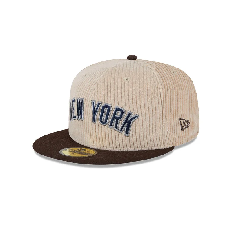 Men's narrow - width sneakers for a snug fitNew Era Fall Cord NY Yankees Beige - Khaki