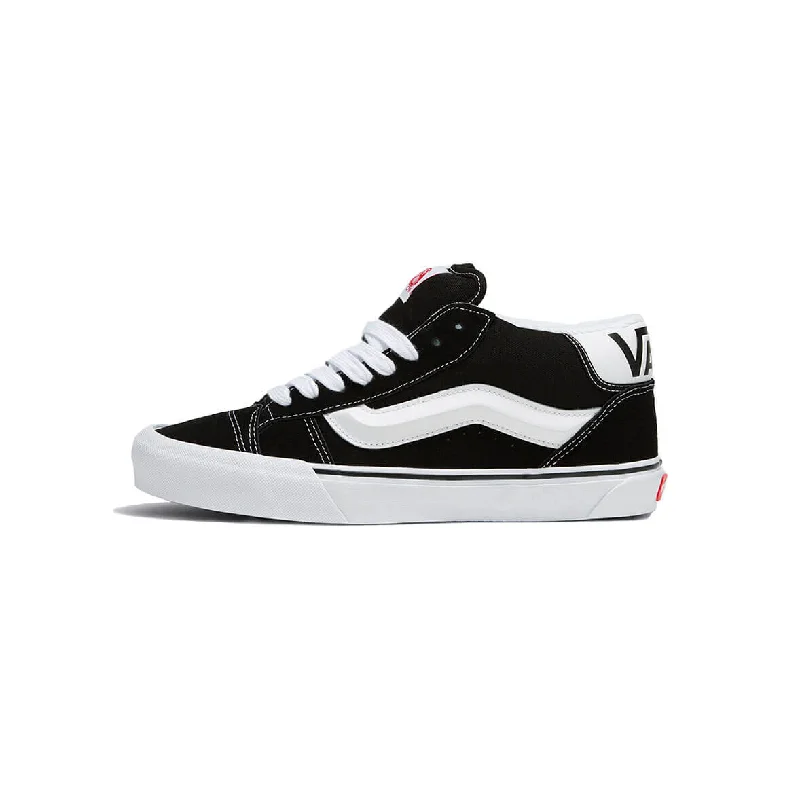 Men's lightweight sneakers for travelVans KNU Mid Black - True White