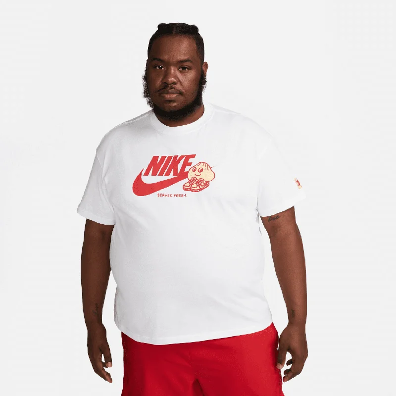 Men's minimalist sneakers with a simple designNike Sportswear Tee M90 White