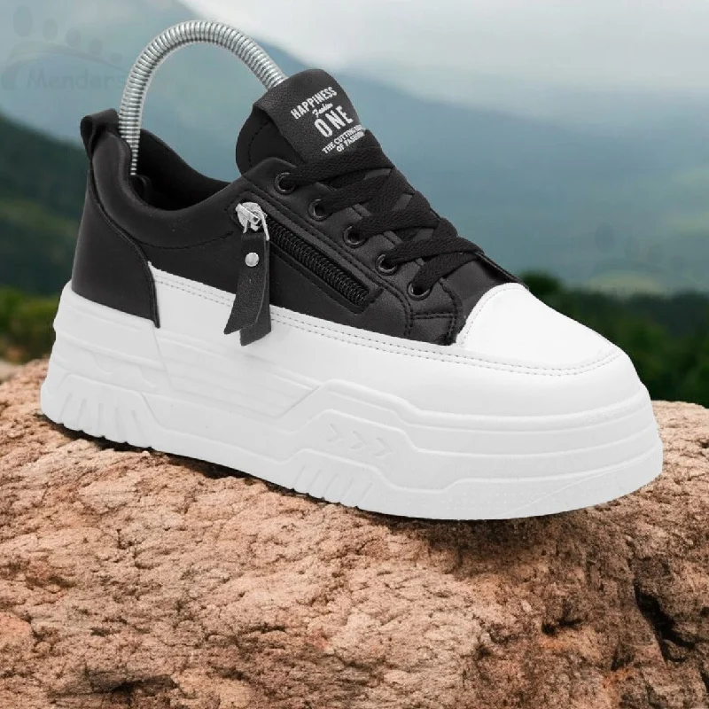 Men's skateboarding sneakers with a vulcanized soleM0221 side zip
