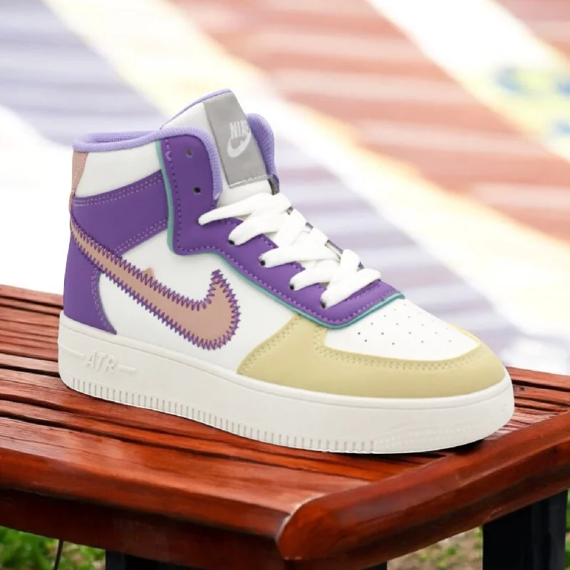 Men's fashion - forward sneakers with a unique tongue designM0349 ankle long