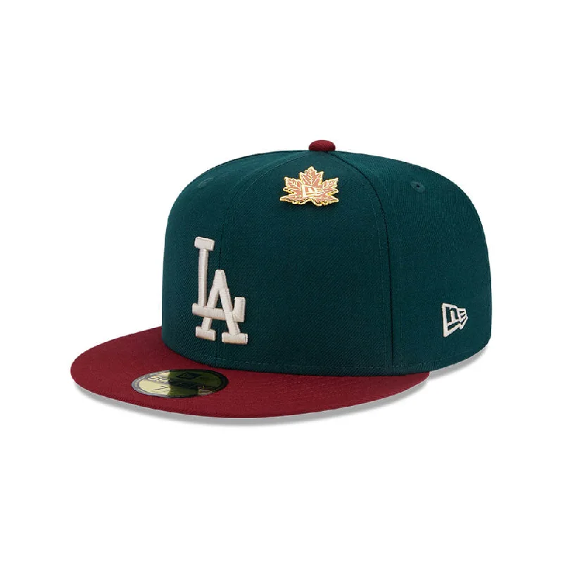 Men's hiking sneakers with a high - traction soleNE Cap MLB Contrast 59FIFTY LOSDOD Green