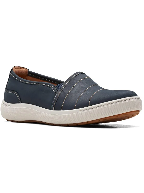 navy leather
