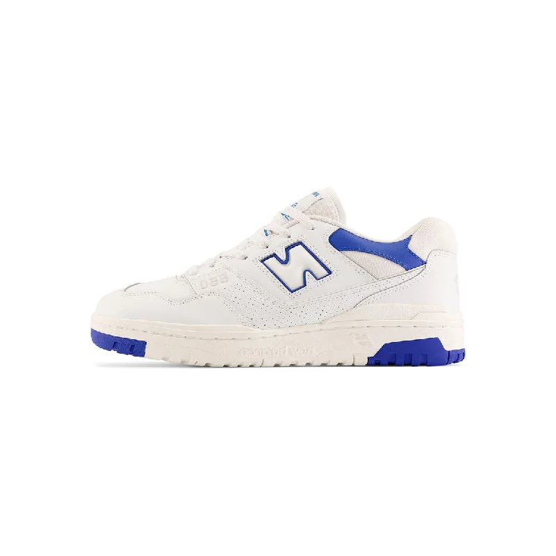 Men's narrow - width sneakers for a snug fitNew Balance 550 White - Blue