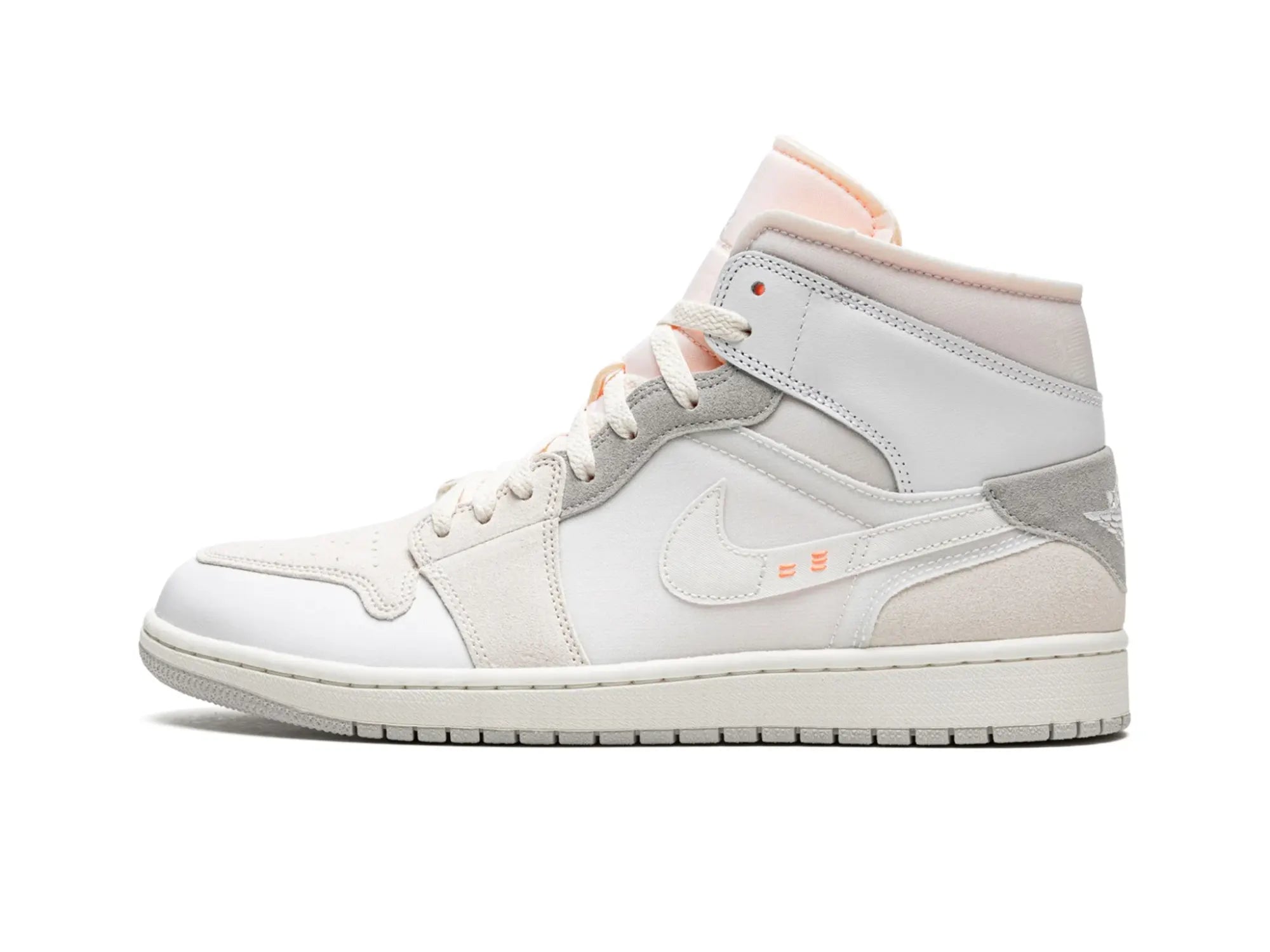 Men's sneaker collections based on popular cultureNike Air Jordan 1 Mid SE Craft "Inside Out White Grey" Men's sneaker collections based on popular cultureNike Air Jordan 1 Mid SE Craft "Inside Out White Grey"