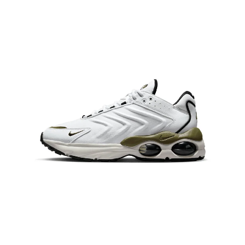 Men's low - profile tennis sneakers for a sleek lookNike Air Max TW White - Medium Olive Men's low - profile tennis sneakers for a sleek lookNike Air Max TW White - Medium Olive
