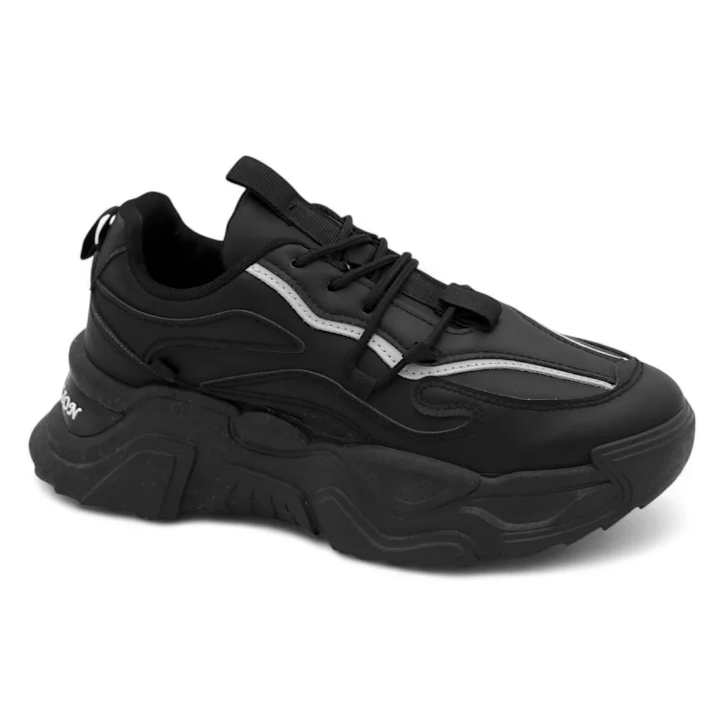 Men's track - and - field sneakers with a spike - compatible soleSb106 chunky sole