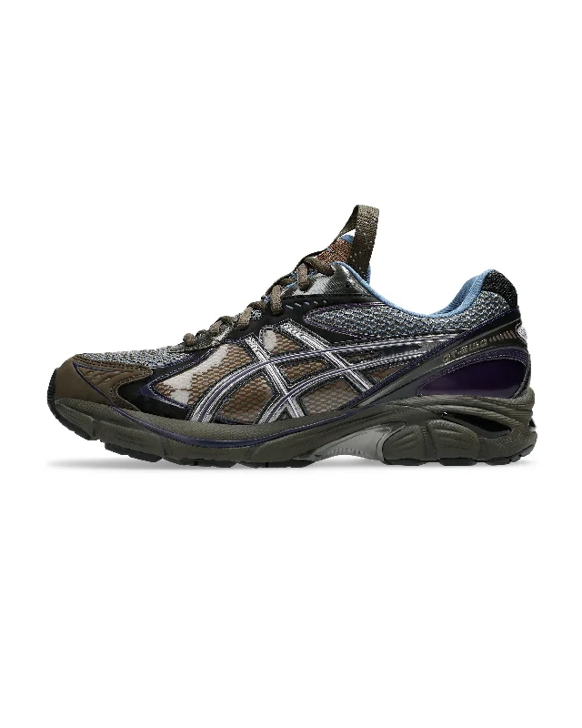 Men's track - and - field sneakers with a spike - compatible soleUB6-S GT-2160 - Grey Floss / Brown Storm