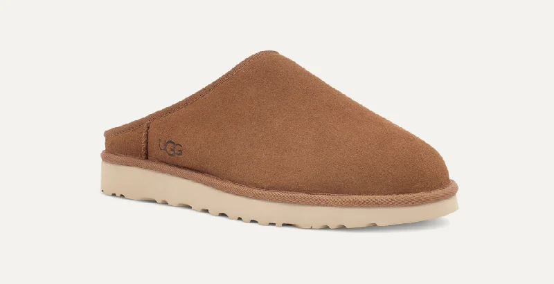 Low - Top Women's Tennis Sneakers in Bright Neon for a Pop of Color on the CourtMen's Classic Slip-On Slipper - Chestnut