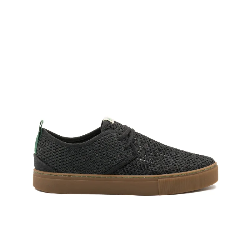Men's multi - colored sneakers with a gradient effectVegan sneaker mesh black SID046 Men's multi - colored sneakers with a gradient effectVegan sneaker mesh black SID046