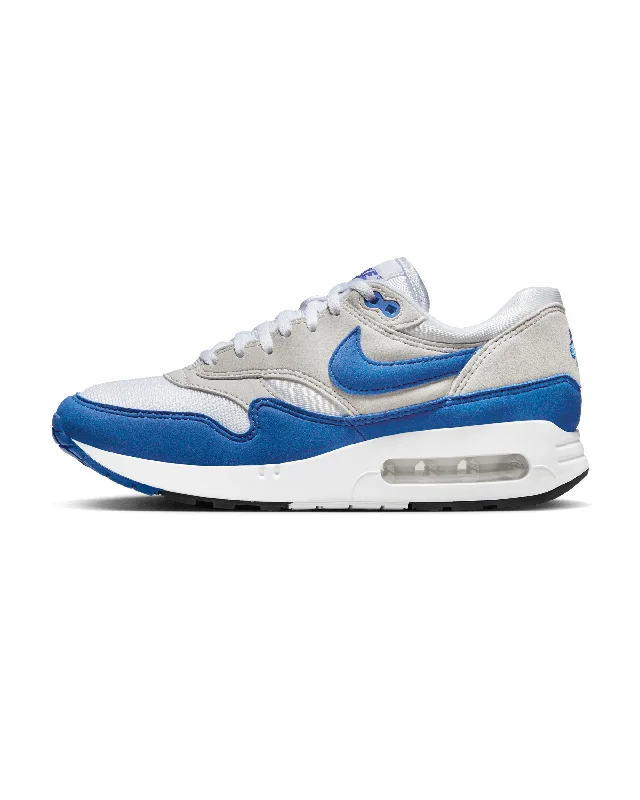 Men's tennis sneakers with a non - slip outsoleAir Max 1 '86 OG - White / Royal Blue / Light Neutral Grey Men's tennis sneakers with a non - slip outsoleAir Max 1 '86 OG - White / Royal Blue / Light Neutral Grey