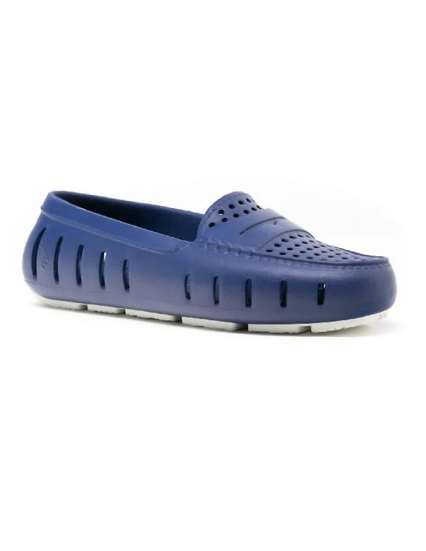 Vegan - Friendly Women's Sneakers Made from Recycled Materials for an Eco - Conscious ChoiceWomen's Posh Driver Water Shoe In Navy Peony/bright White