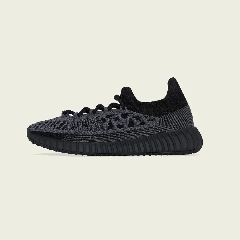Men's high - top leather sneakers with a zip - up sideadidas Yeezy 350 V2 CMPCT Slate Onyx