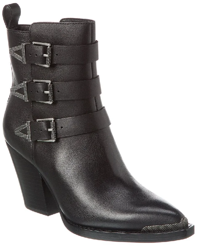 women's booties with quilted patternAsh Edwin S Leather Boot
