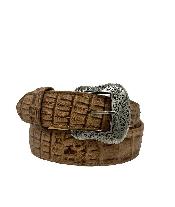 Tanner Mark Gator Print Belt