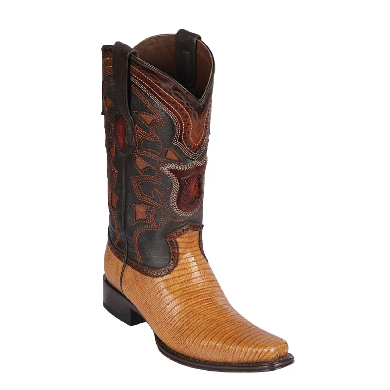 Men's Los Altos Lizard Skin European Square Toe Boot 760753