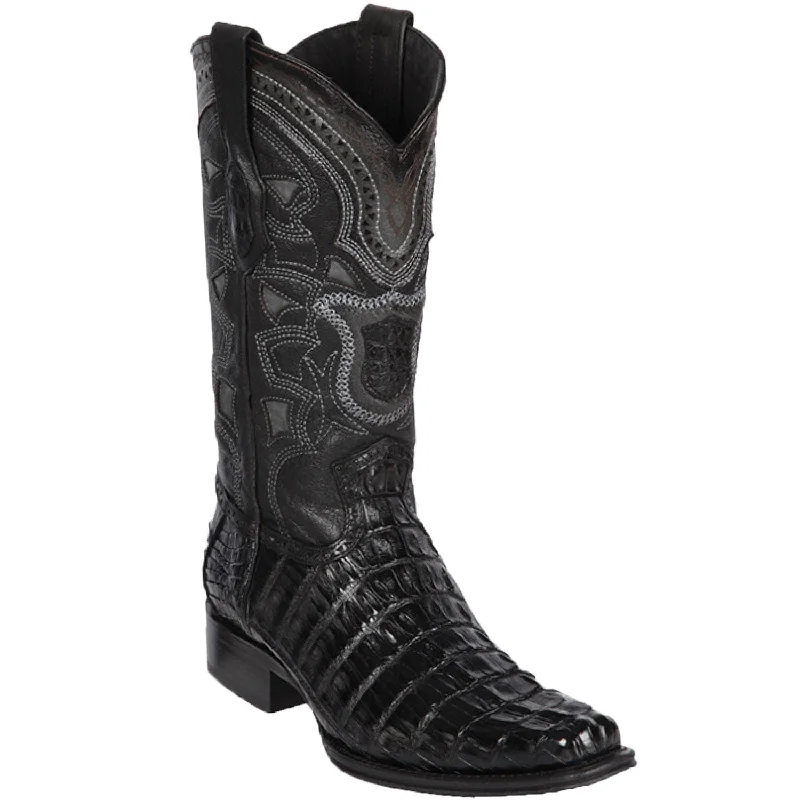 Men's Los Altos Original Caiman Tail European Square Toe Boot 760105