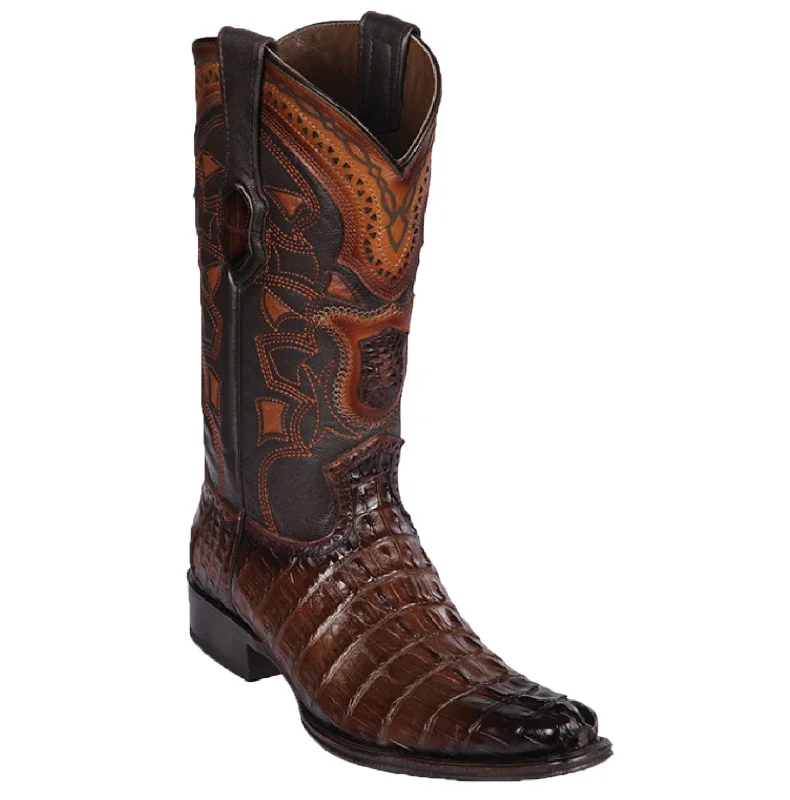 Men's Los Altos Original Caiman Tail European Square Toe Boot 760116