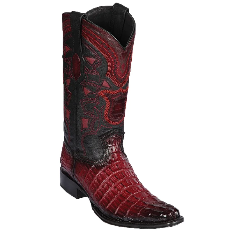 Men's Los Altos Original Caiman Tail European Square Toe Boot 760143