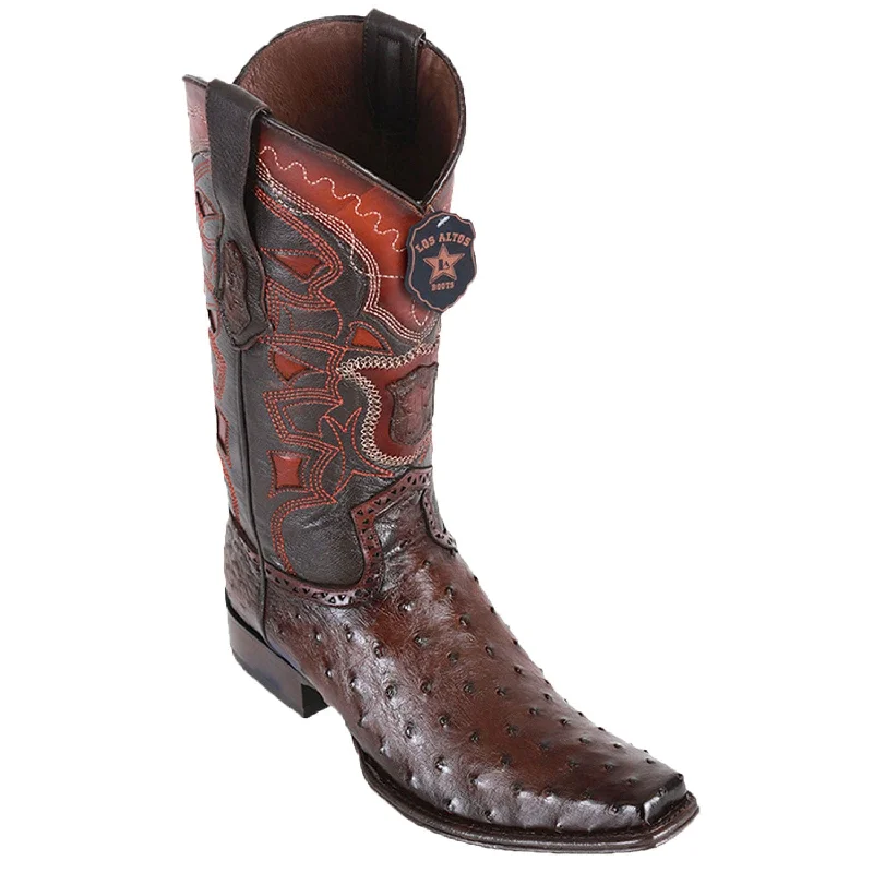 Men's Los Altos Original Ostrich European Square Toe Boot 760316