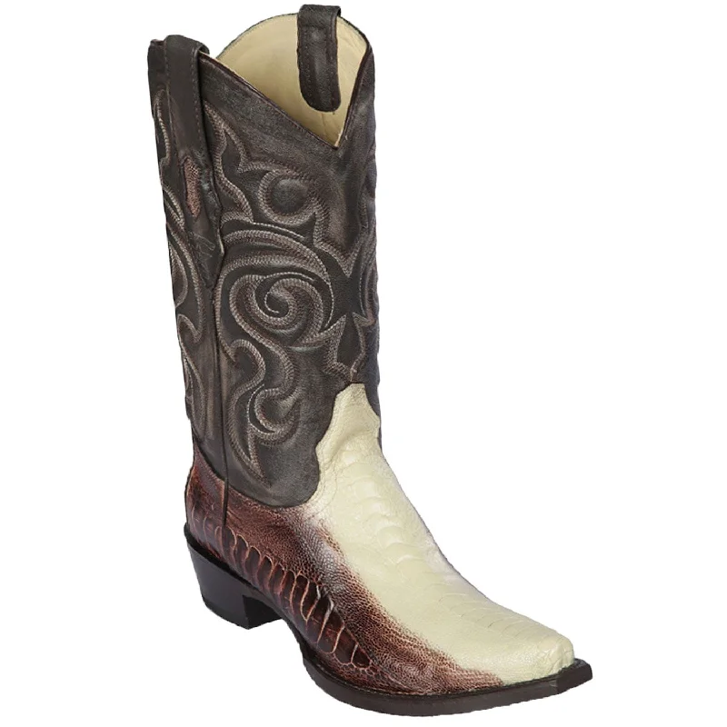 Men's Los Altos Original Ostrich Leg Snip Toe Boot 940577