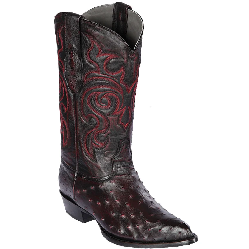 Men's Los Altos Ostrich J Toe Boot 990318
