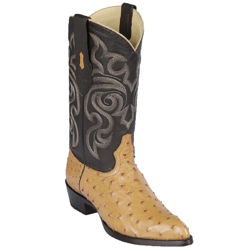 Men's Los Altos Ostrich J Toe Boot 990353