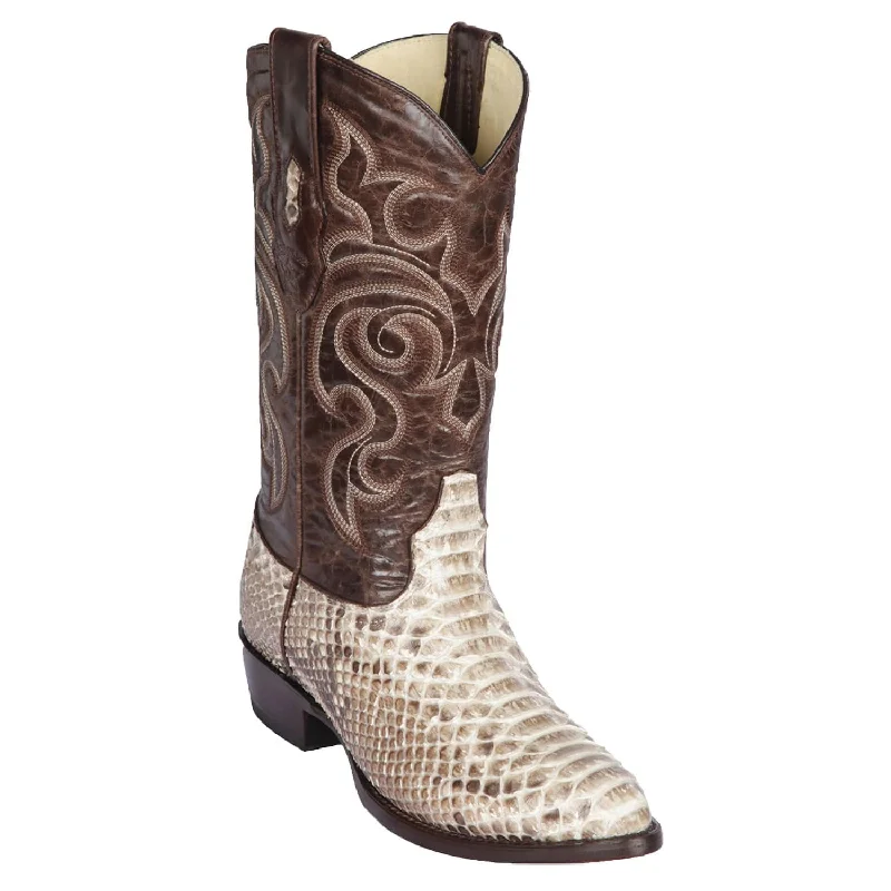Men's Los Altos Python Medium Round Toe Boot 605749