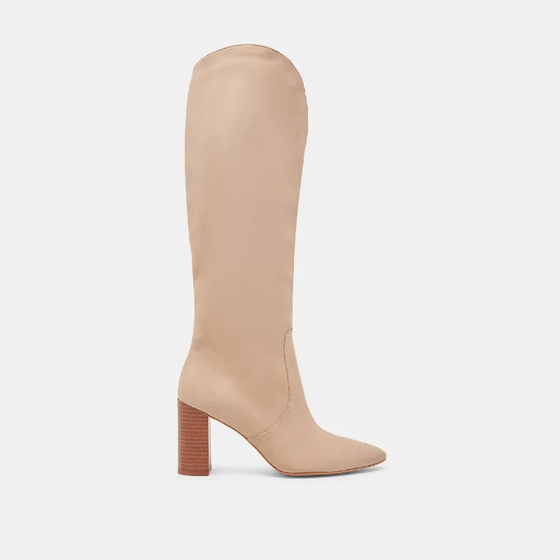 women's booties with tassel detailNEDI BOOTS DUNE NUBUCK