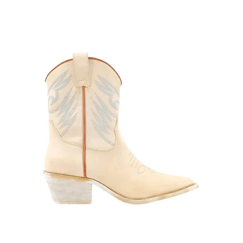 women's booties for fashionWomen's Zahara Boots In Cream